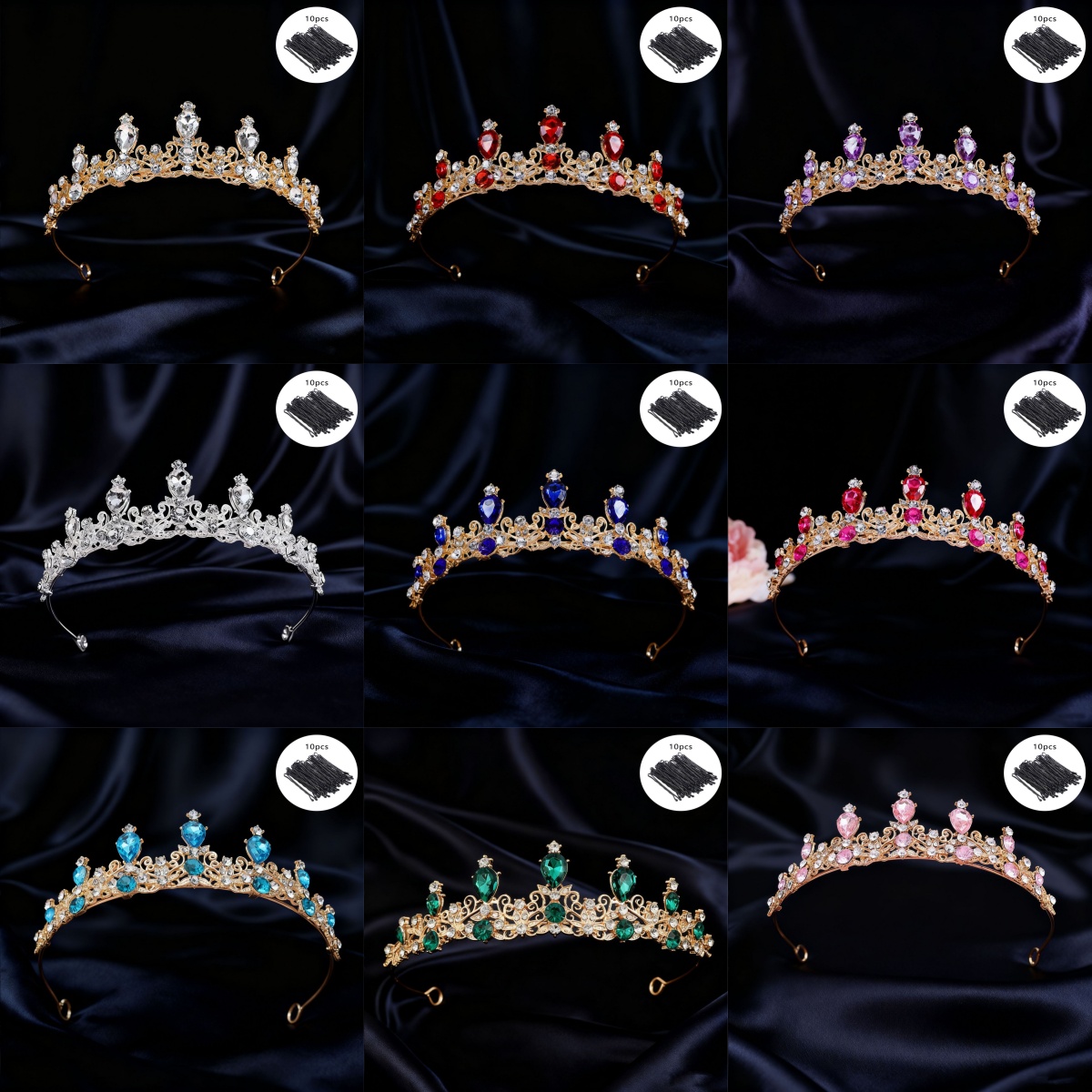 Women'S Fashion Headbands - Tiara ślubna w stylu vintage z