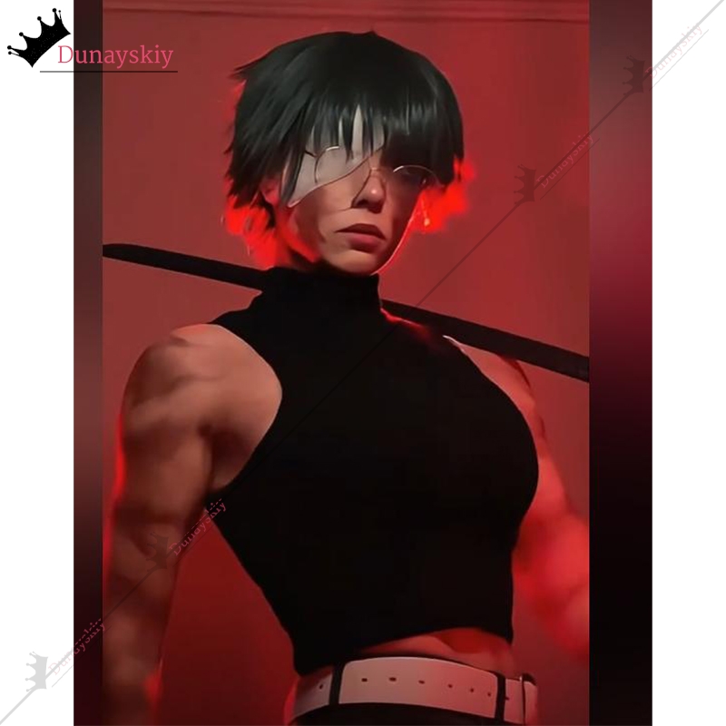 Knitted Vest Women - YiNuo*/2026 Nowy Kostium Cosplay Maki Zenina