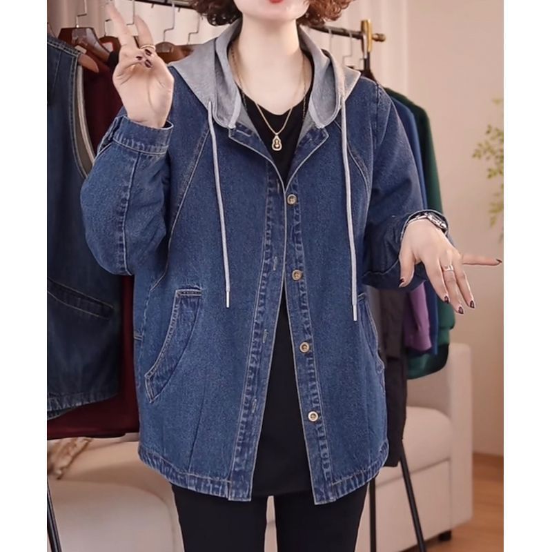 Women Fashion Jeans Top - Europejska wysokiej jakości kurtka jeansowa damska