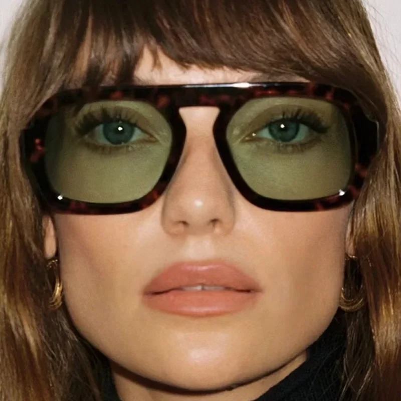 Women'S Fashion Reading Glasses - Okulary przeciwsłoneczne retro kwadratowe damskie modne