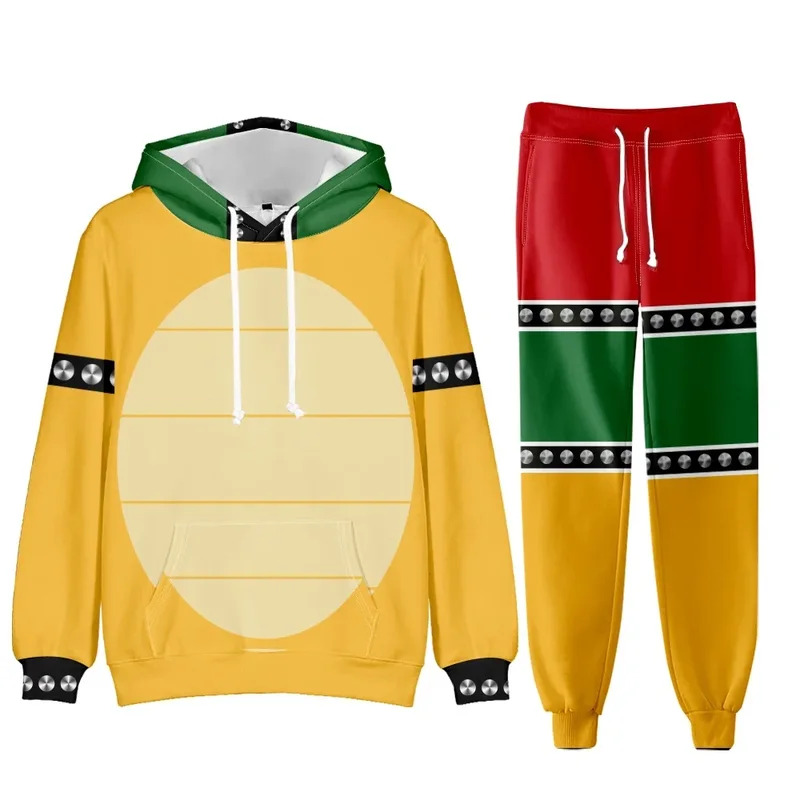 Women'S Fashion Hoodie - l2025l Nowy Strój Cosplay Super Bros