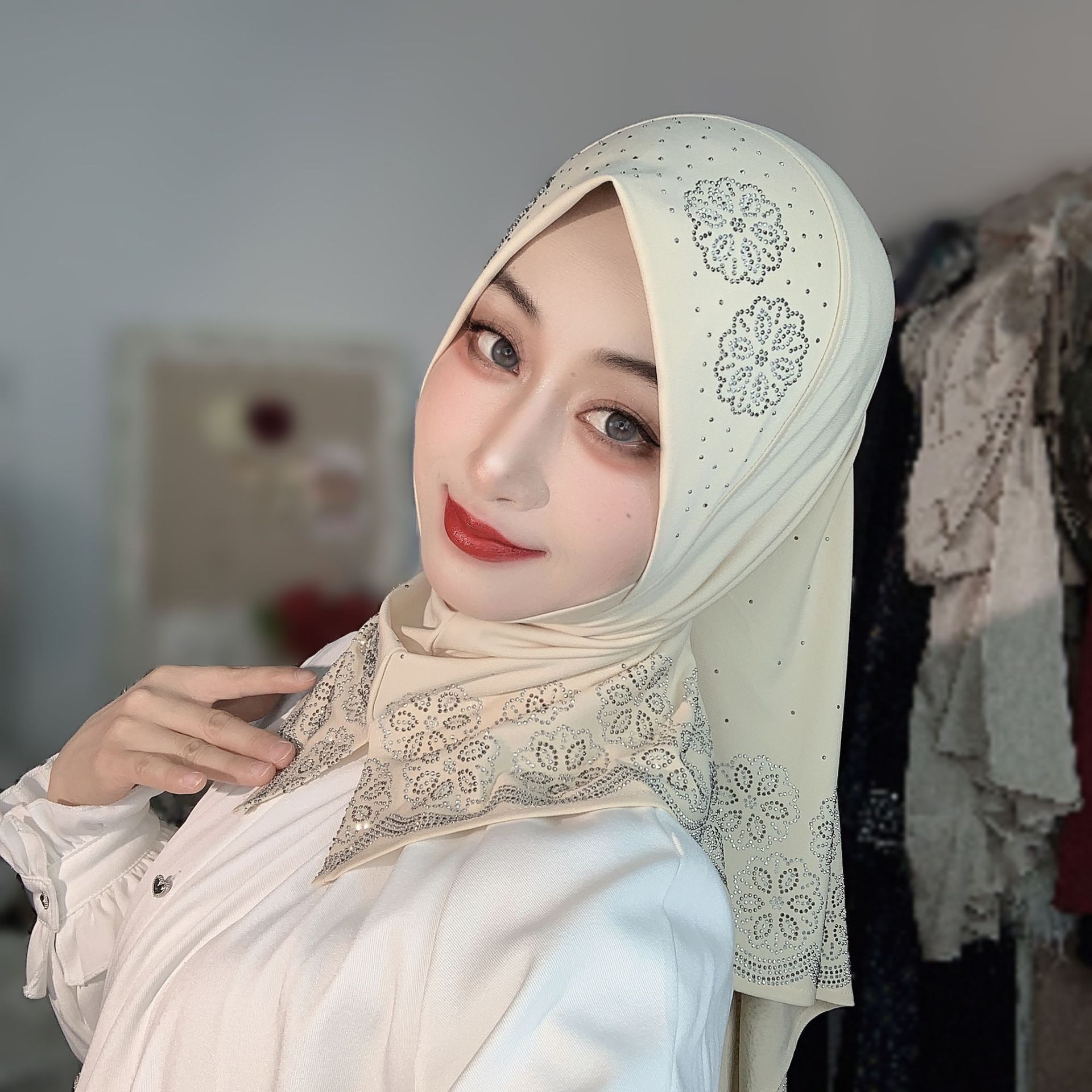 Women'S Fashion Headbands - Gotowa do noszenia muzułmańska chusta hidżab