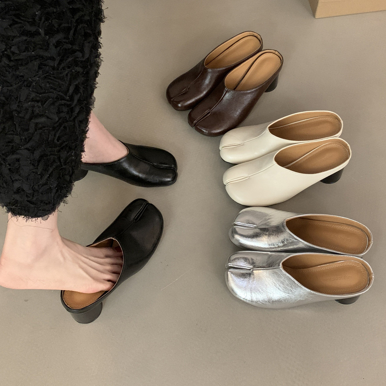 Women'S Fashion Korea - Bailamos Wiosenne Damskie Buty z Odkrytymi