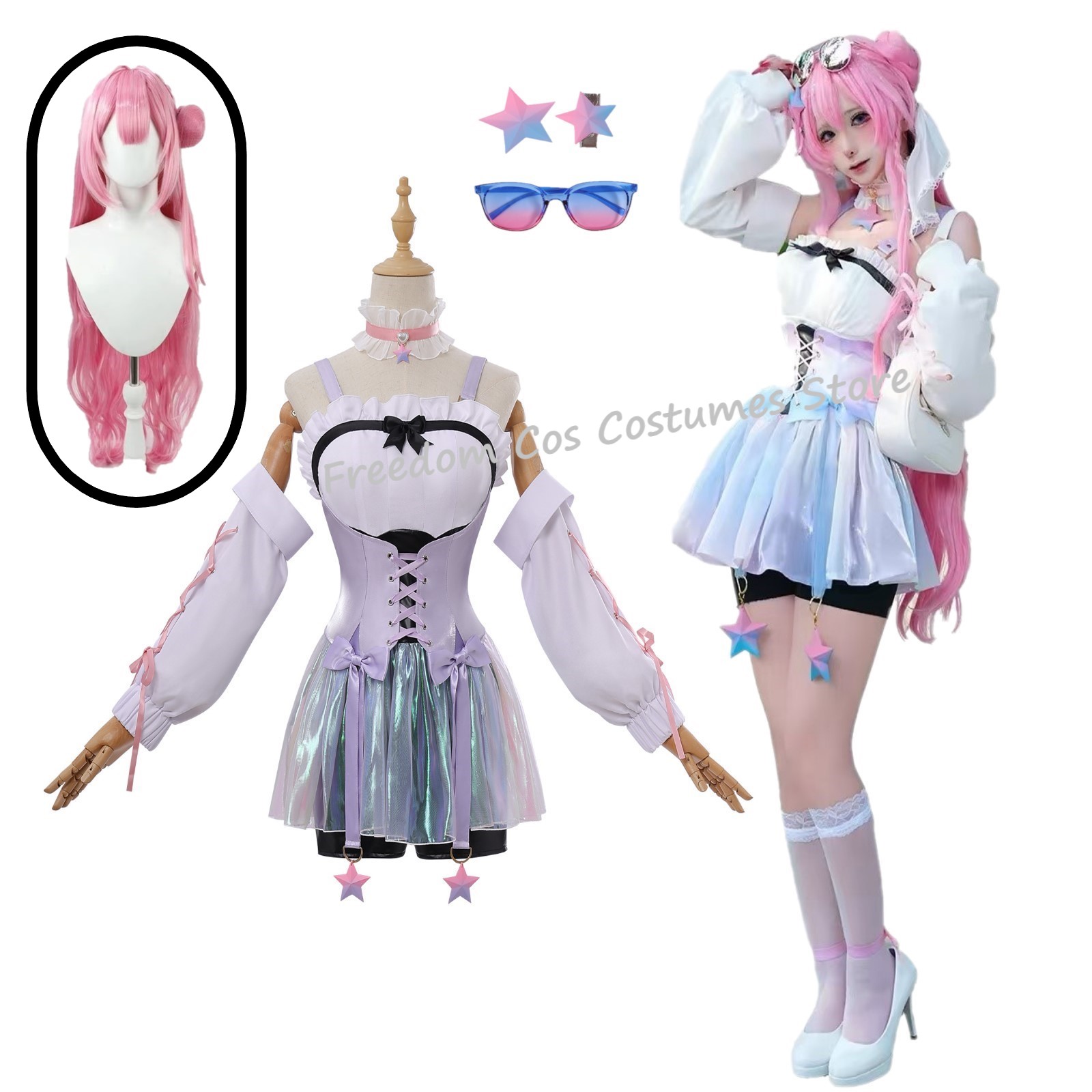 Women'S Fashion Korea - Kostium cosplay bogini zwycięstwa z anime