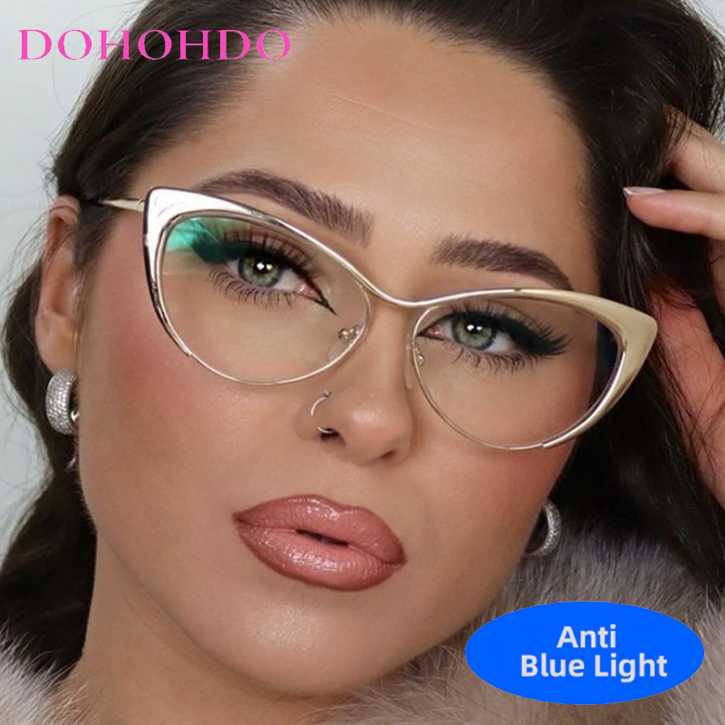 Women'S Fashion Reading Glasses - Nowe luksusowe metalowe okulary damskie i