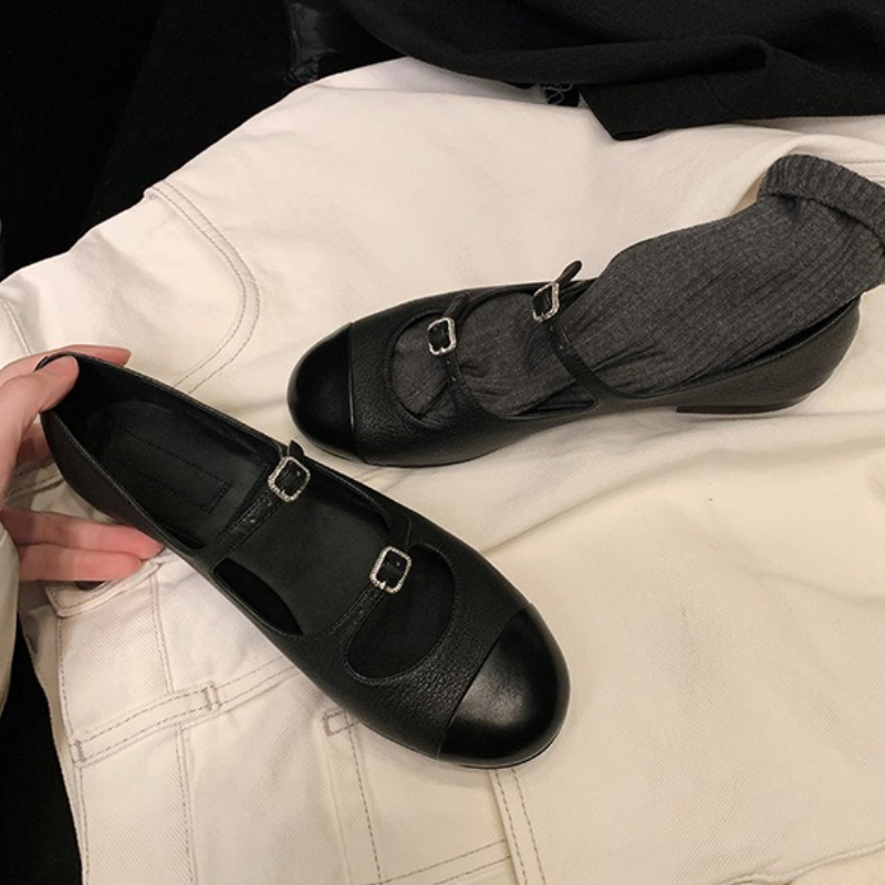 Eleganckie baleriny Mary Jane  – Women'S Fashion Brand Shoes recenzja i cena