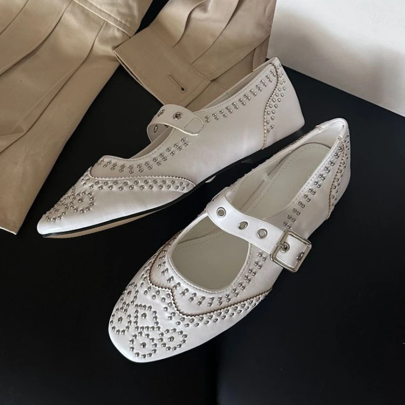 Damskie baleriny Mary Jane z o – Women'S Fashion Brand Shoes recenzja i cena