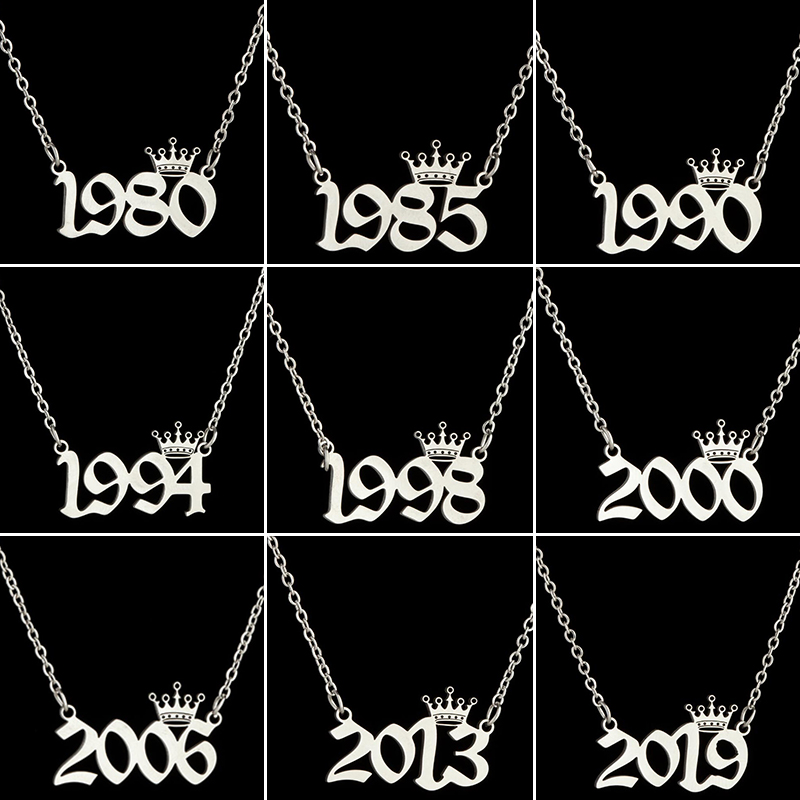 Naszyjniki z numerem roku koro – Women'S Fashion Year 2000 recenzja i cena