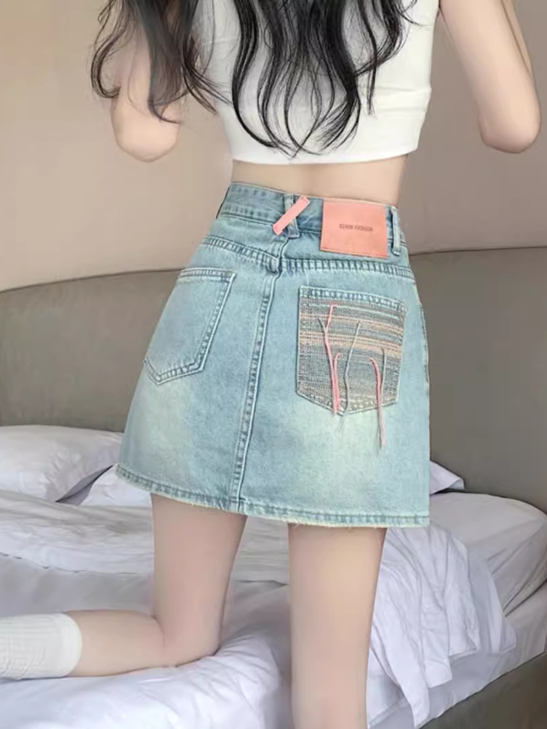 Damska spódnico-spodenki z den – Denim Shorts Women recenzja i cena