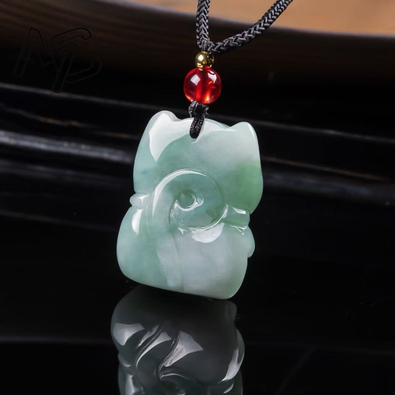 Naturalny szmaragdowy jadeitow – Women Fashion Necklace recenzja i cena