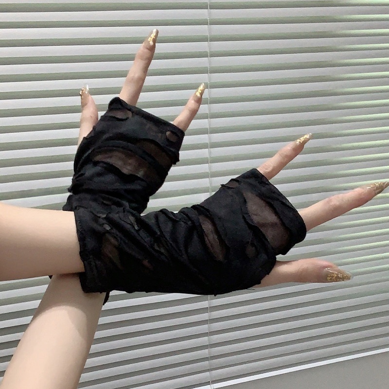 Rękawki ochronne na ramiona z  – Women Fashion Gloves recenzja i cena