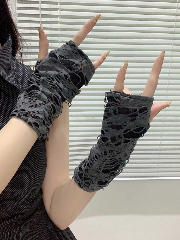 Rękawki ochronne na ramiona z  – Women Fashion Gloves recenzja i cena