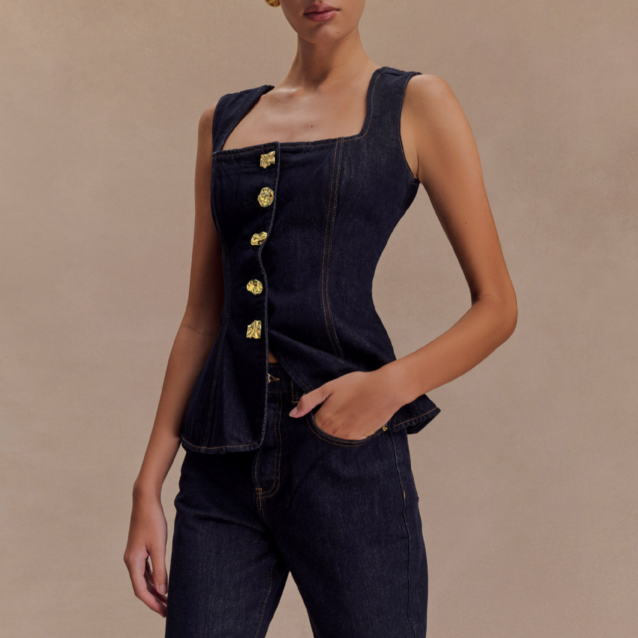 Letnie komplety damskie z deni – Women Fashion Jeans Top recenzja i cena
