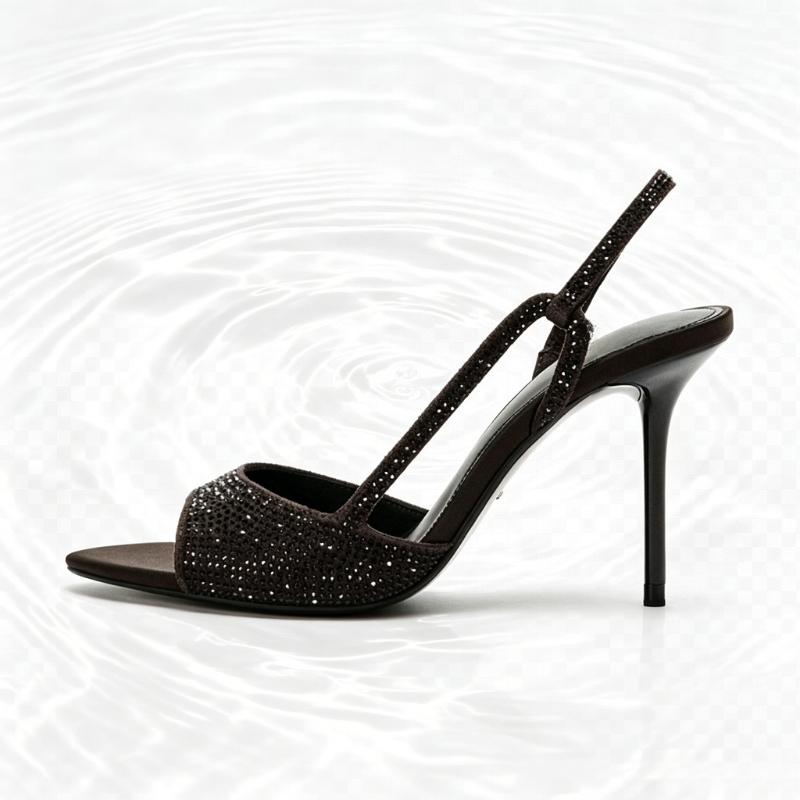 Kryształowe zdobienia, sandały – Women'S Fashion Brand Shoes recenzja i cena
