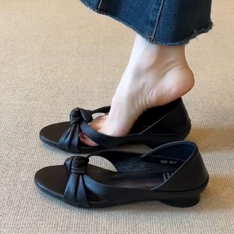 Letnie, proste, retro sandały  – Women Fashion Simple recenzja i cena