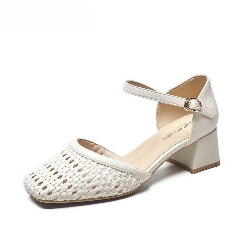 Modne tkane ażurowe sandały na – Women'S Fashion Brand Shoes recenzja i cena