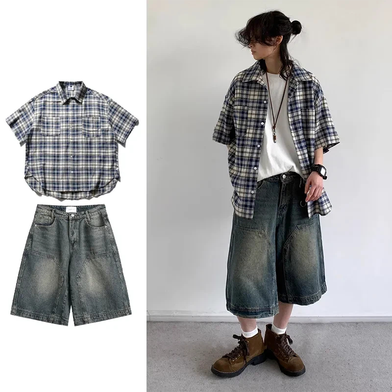 Męski i damski zestaw w stylu  – Denim Shorts Women recenzja i cena