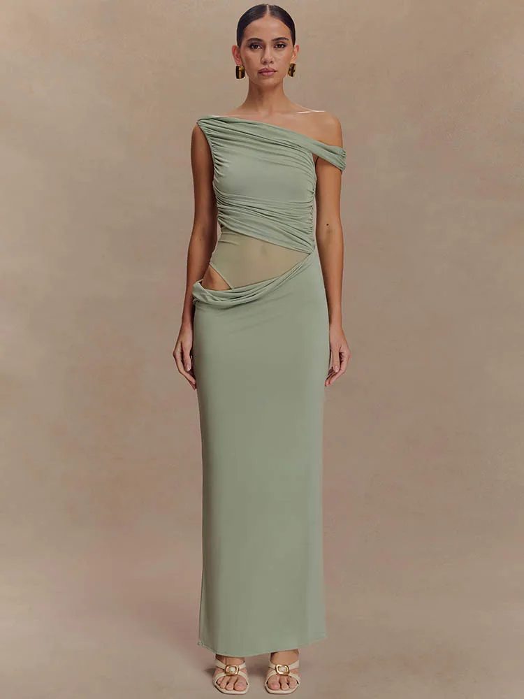 Sukienka maxi na jedno ramię,  – Women'S Fashion In 1920 recenzja i cena