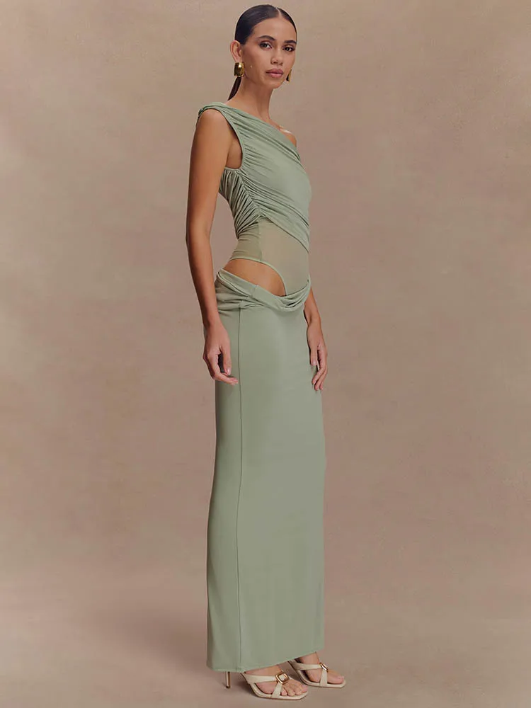 Sukienka maxi na jedno ramię,  – Women'S Fashion In 1920 recenzja i cena