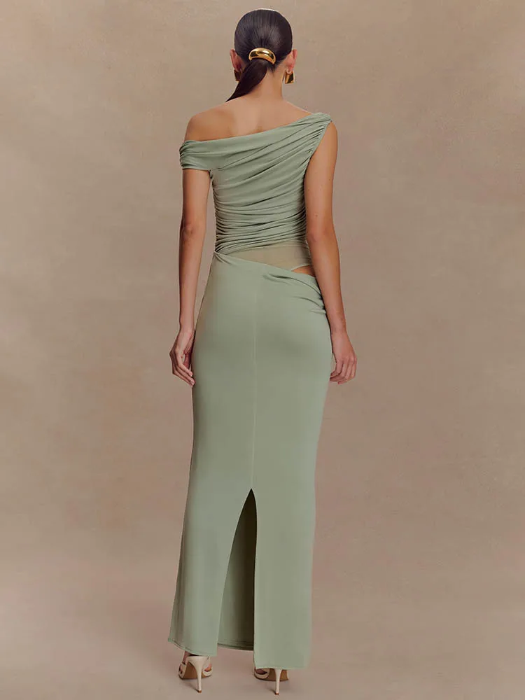 Sukienka maxi na jedno ramię,  – Women'S Fashion In 1920 recenzja i cena