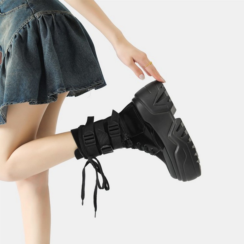 Modne damskie botki motocyklow – Women'S Fashion Korea recenzja i cena