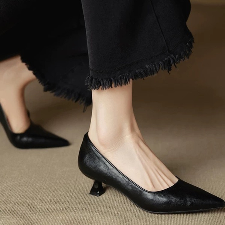 Proste szpilki, jesienne, modn – Women Fashion Simple recenzja i cena