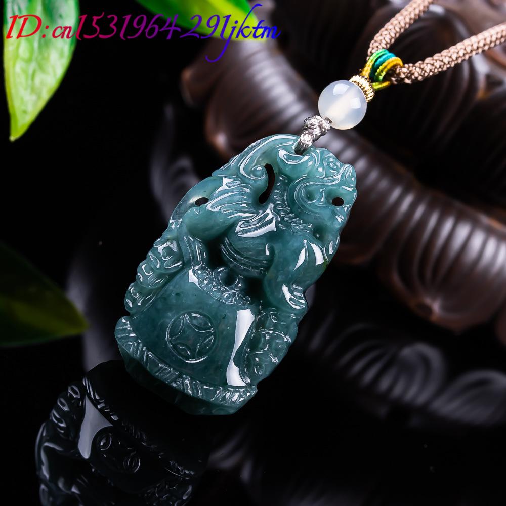 Wisiorek Pixiu z jadeitu birma – Women Fashion Necklace recenzja i cena