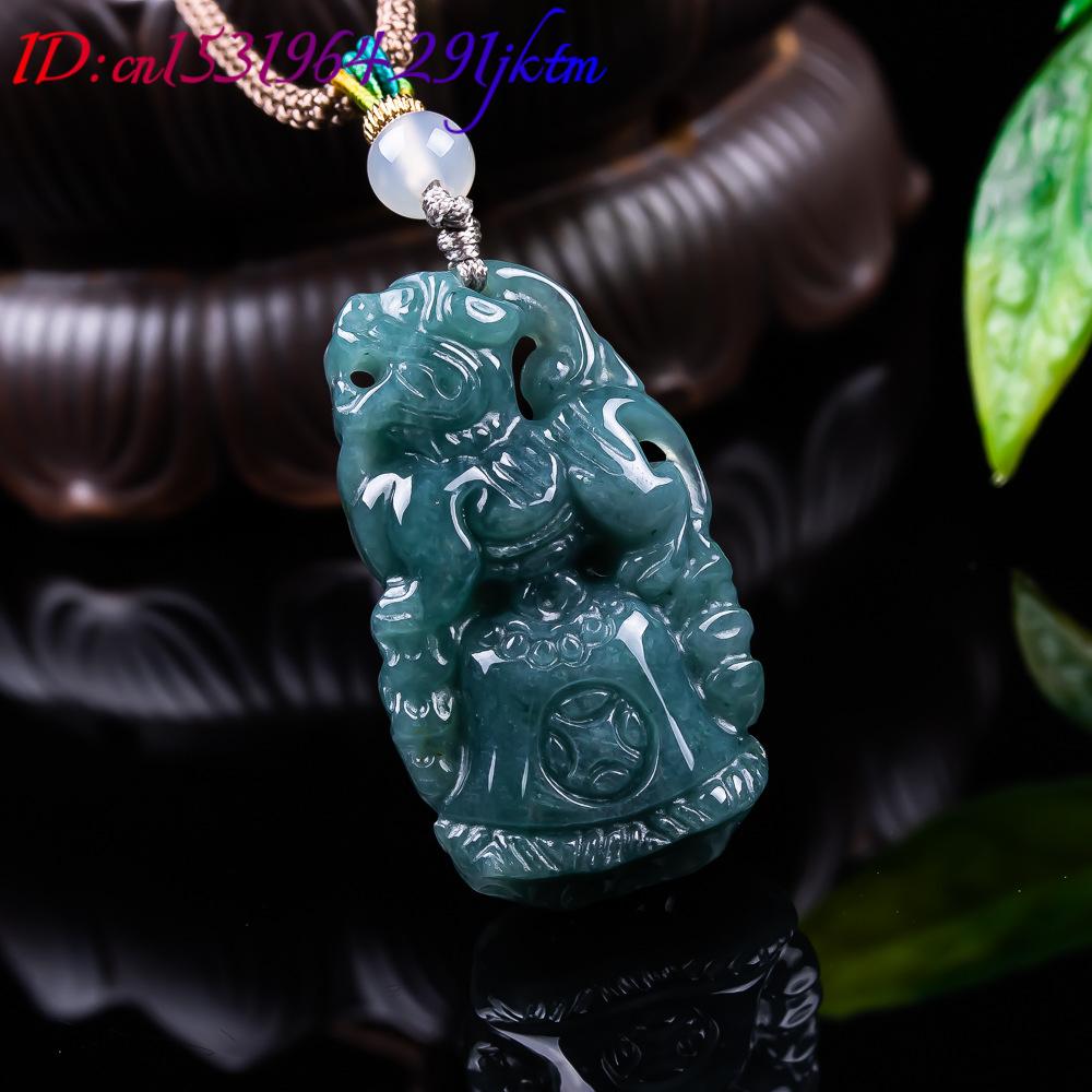 Wisiorek Pixiu z jadeitu birma – Women Fashion Necklace recenzja i cena