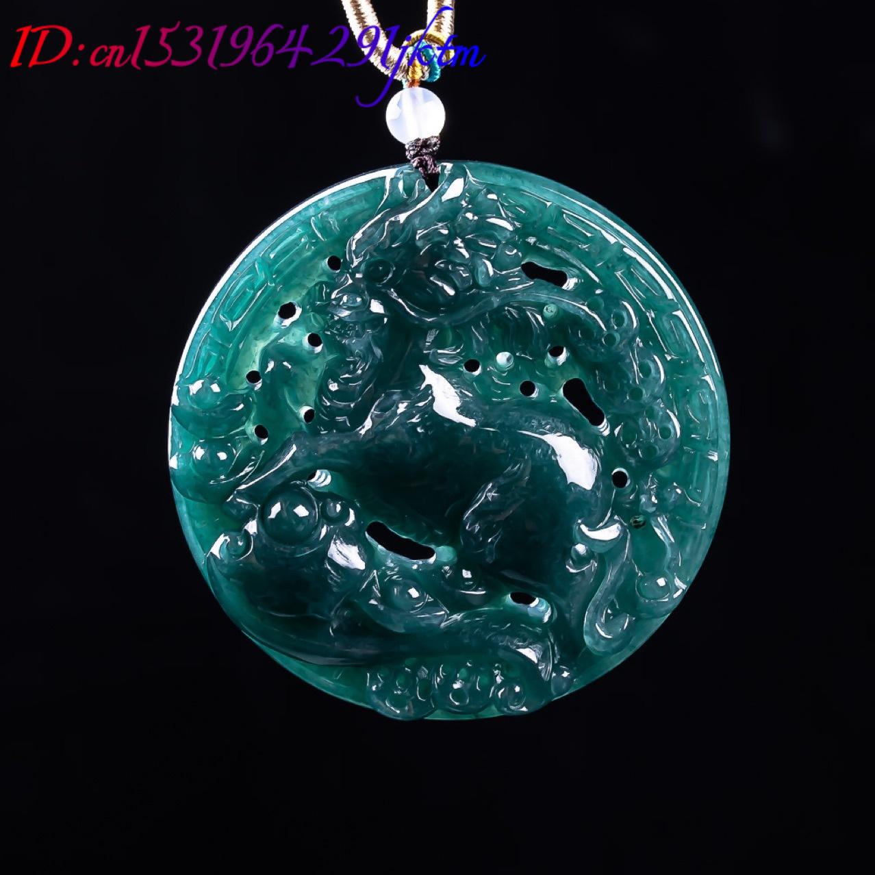 Pendant z jadeitu birmańskiego – Women Fashion Necklace recenzja i cena