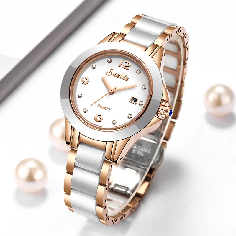 Zegarek damski Sunkta Fashion  – Women Fashion Simple recenzja i cena
