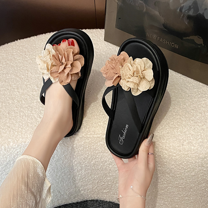 Dwukolorowe sandały na platfor – Women'S Fashion Korea recenzja i cena