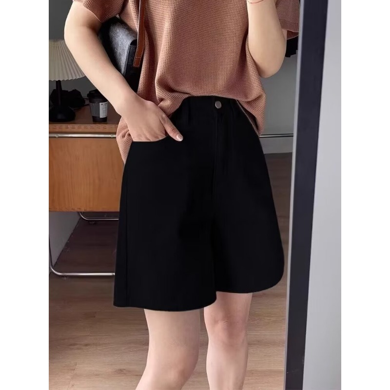 Szorty jeansowe damskie białe  – Denim Shorts Women recenzja i cena