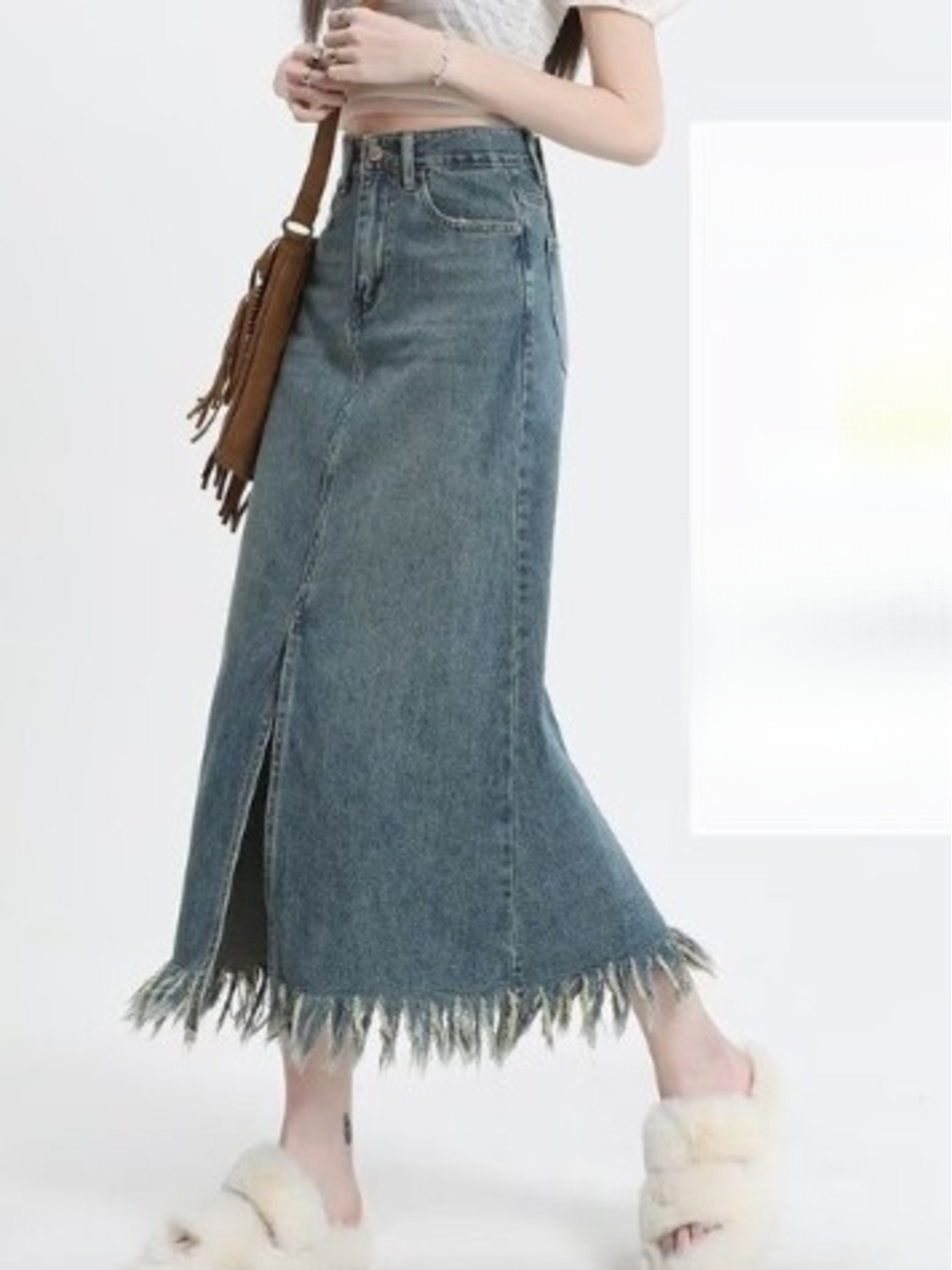 Damska spódnico-spodenki z wys – Denim Shorts Women recenzja i cena