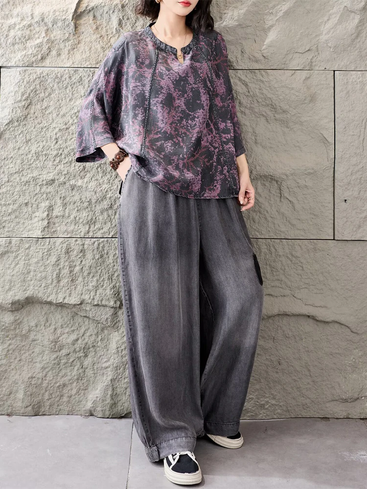 Stroje damskie 2026 Moda Koszu – Women Fashion Jeans Top recenzja i cena