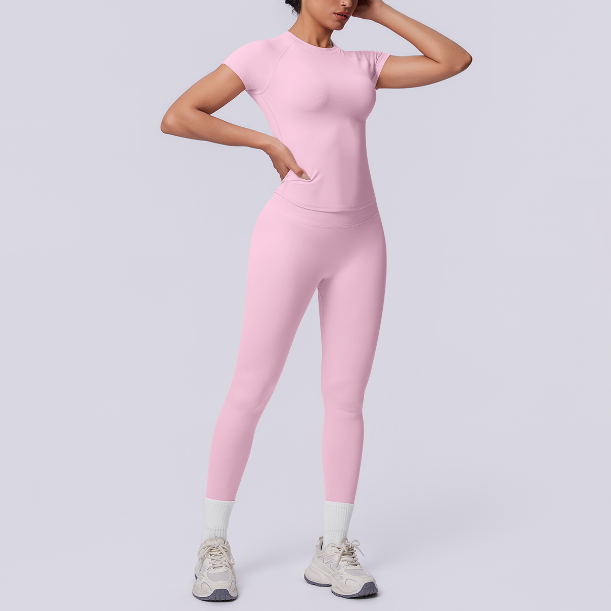 Rooftrellen Nowy Zestaw do Jog – Women'S Fashion Leggings recenzja i cena
