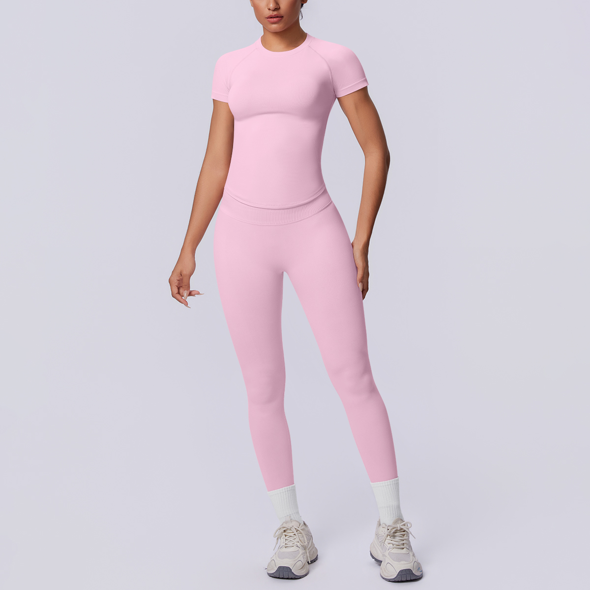 Rooftrellen Nowy Zestaw do Jog – Women'S Fashion Leggings recenzja i cena