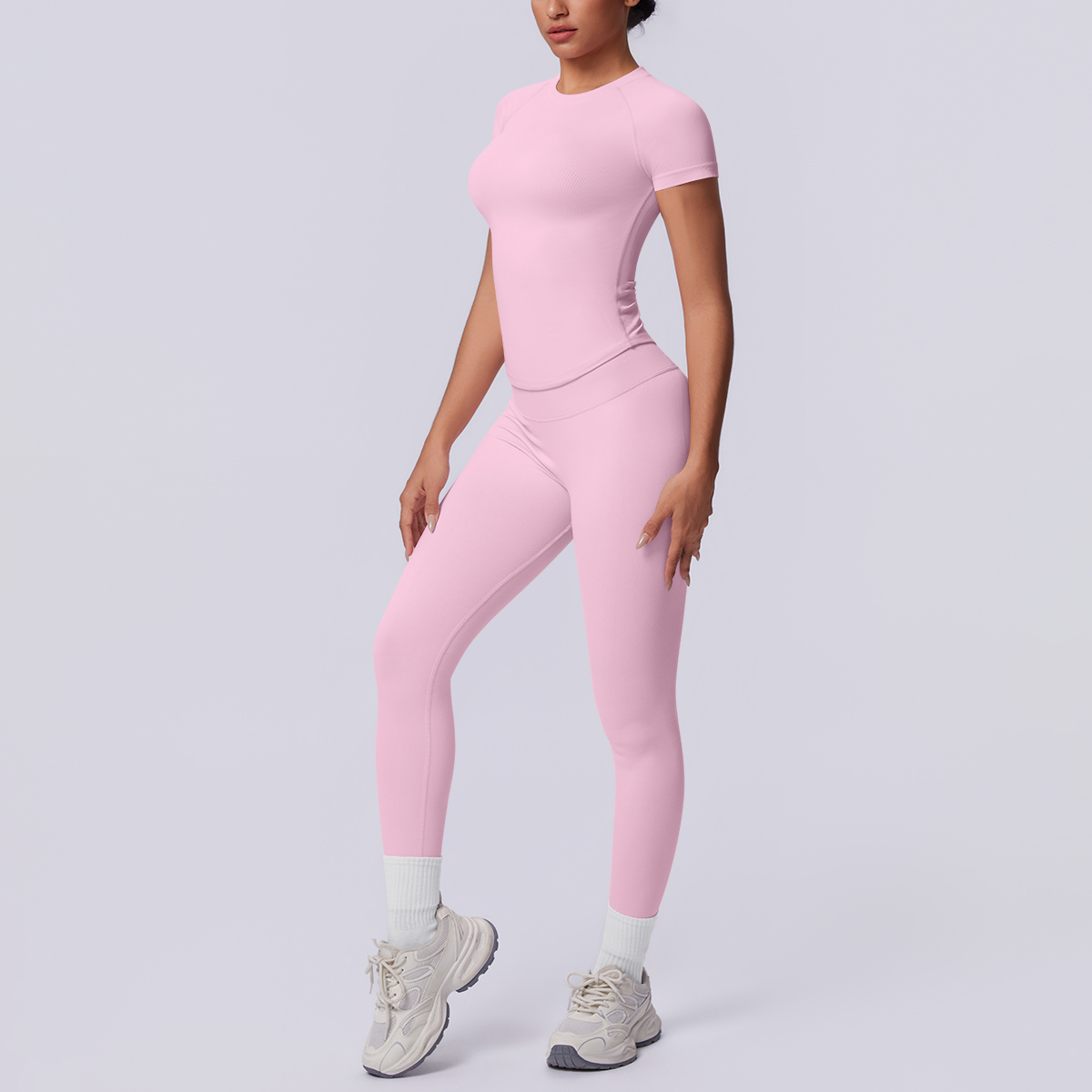 Rooftrellen Nowy Zestaw do Jog – Women'S Fashion Leggings recenzja i cena