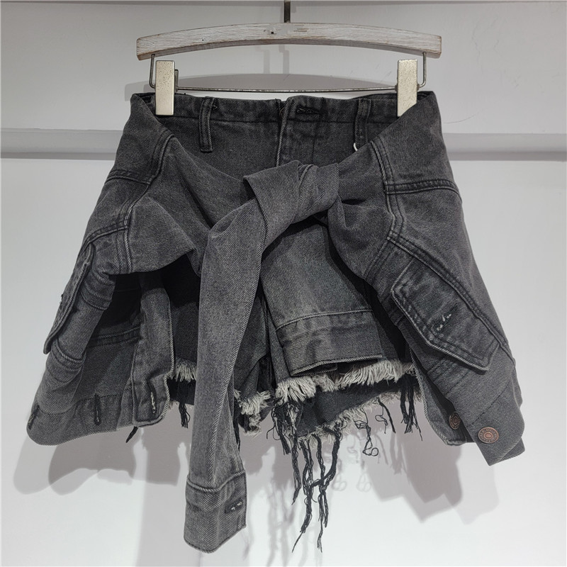 Dżinsowe Szorty Damskie Vintag – Denim Shorts Women recenzja i cena