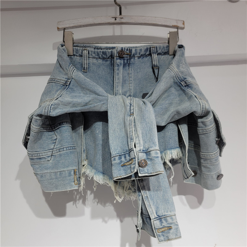 Dżinsowe Szorty Damskie Vintag – Denim Shorts Women recenzja i cena