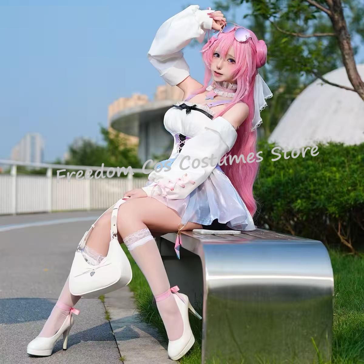 Kostium cosplay bogini zwycięs – Women'S Fashion Korea recenzja i cena