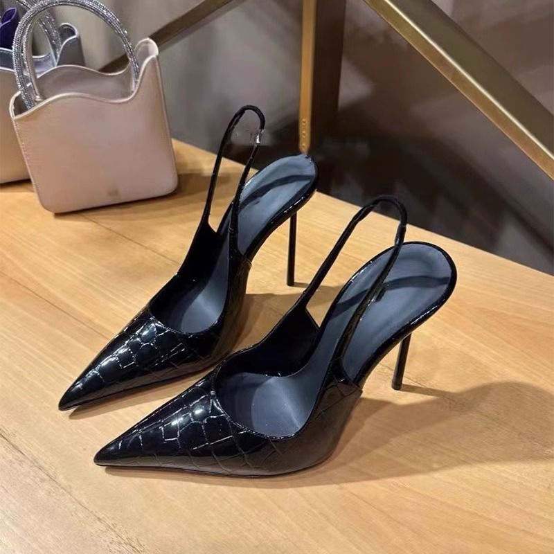 Nowe Proste Szpiczaste Sandały – Women Fashion Simple recenzja i cena