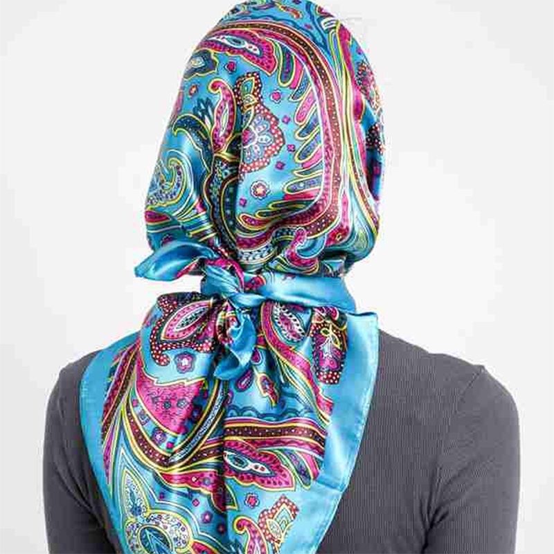 Luksusowa jedwabna apaszka dam – Women'S Fashion Headbands recenzja i cena