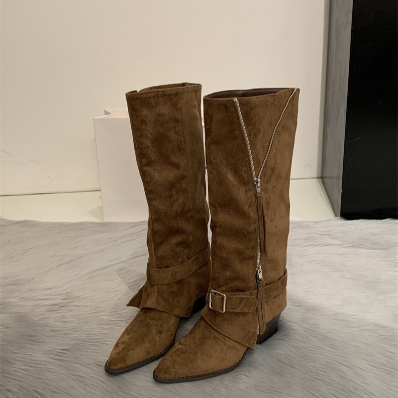 Damskie kozaki vintage ze skór – Women Fashion Youtube recenzja i cena