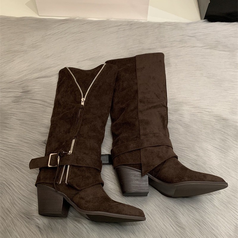 Damskie kozaki vintage ze skór – Women Fashion Youtube recenzja i cena