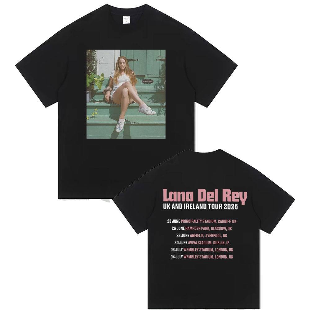 Koszulka Lana Del Rey UK and I – Women'S Fashion Uk 2025 recenzja i cena