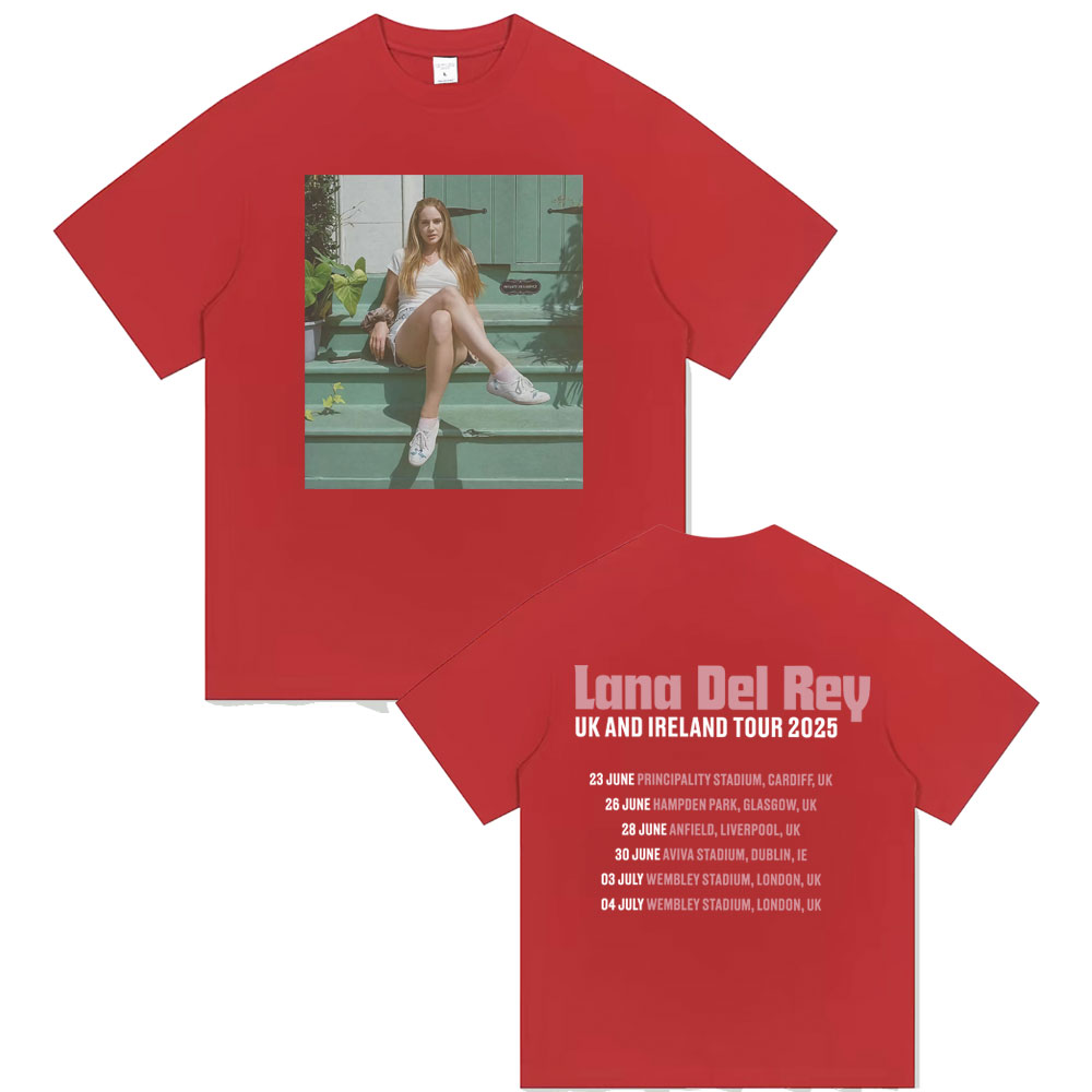 Koszulka Lana Del Rey UK and I – Women'S Fashion Uk 2025 recenzja i cena