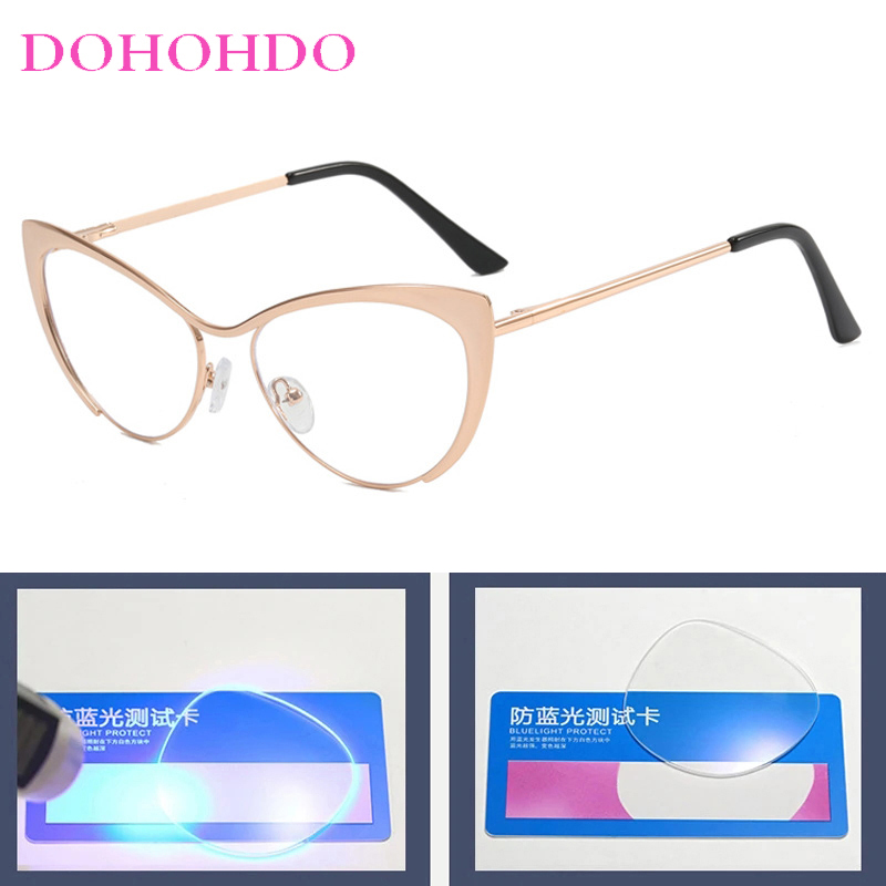 Nowe luksusowe metalowe okular – Women'S Fashion Reading Glasses recenzja i cena